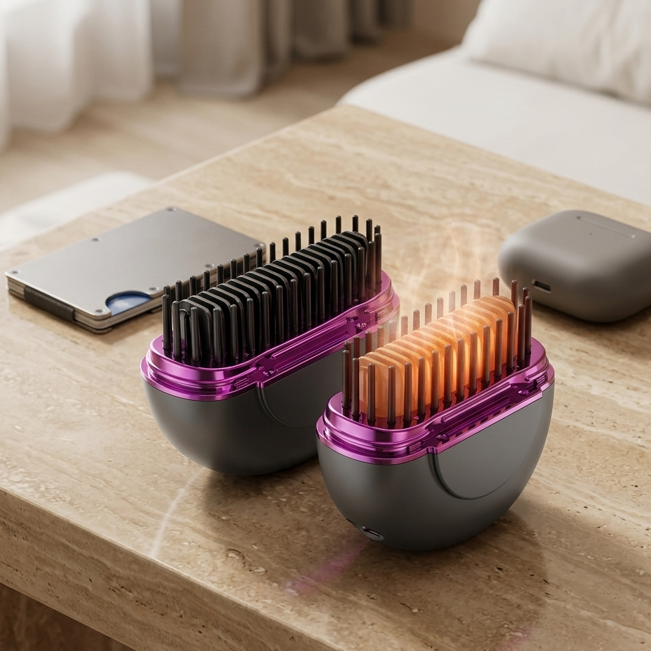 mini potable hair straightener