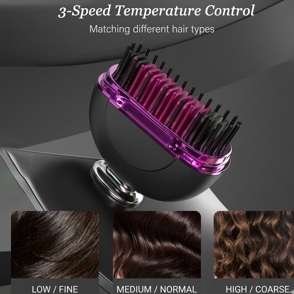 mini potable hair straightener