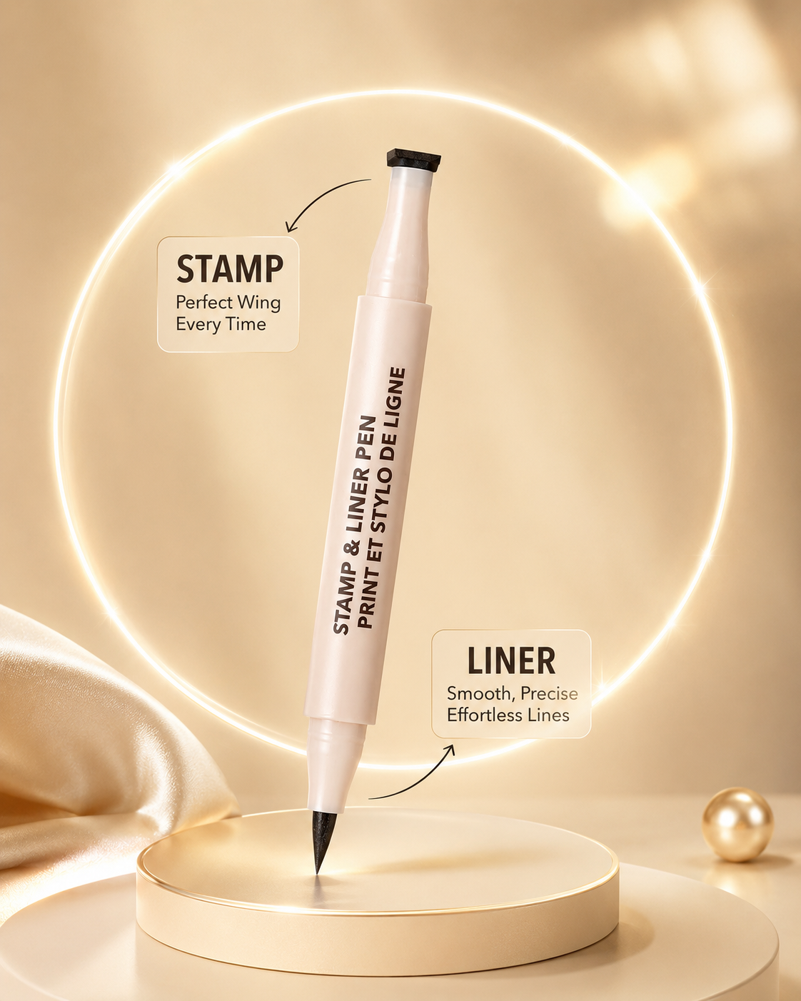 DOUBLE-SIDED WING STAMP – Perfect Winged Eyeliner in Seconds