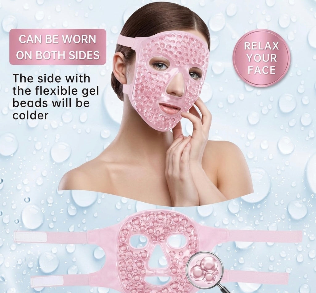 Face Ice Mask – Instant Glow & Puffiness Reduction