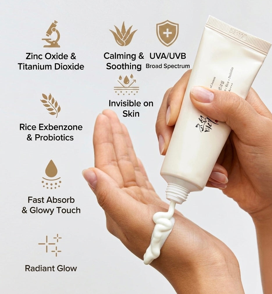 BoJ Relief Sun SPF50+ Rice + Probiotics